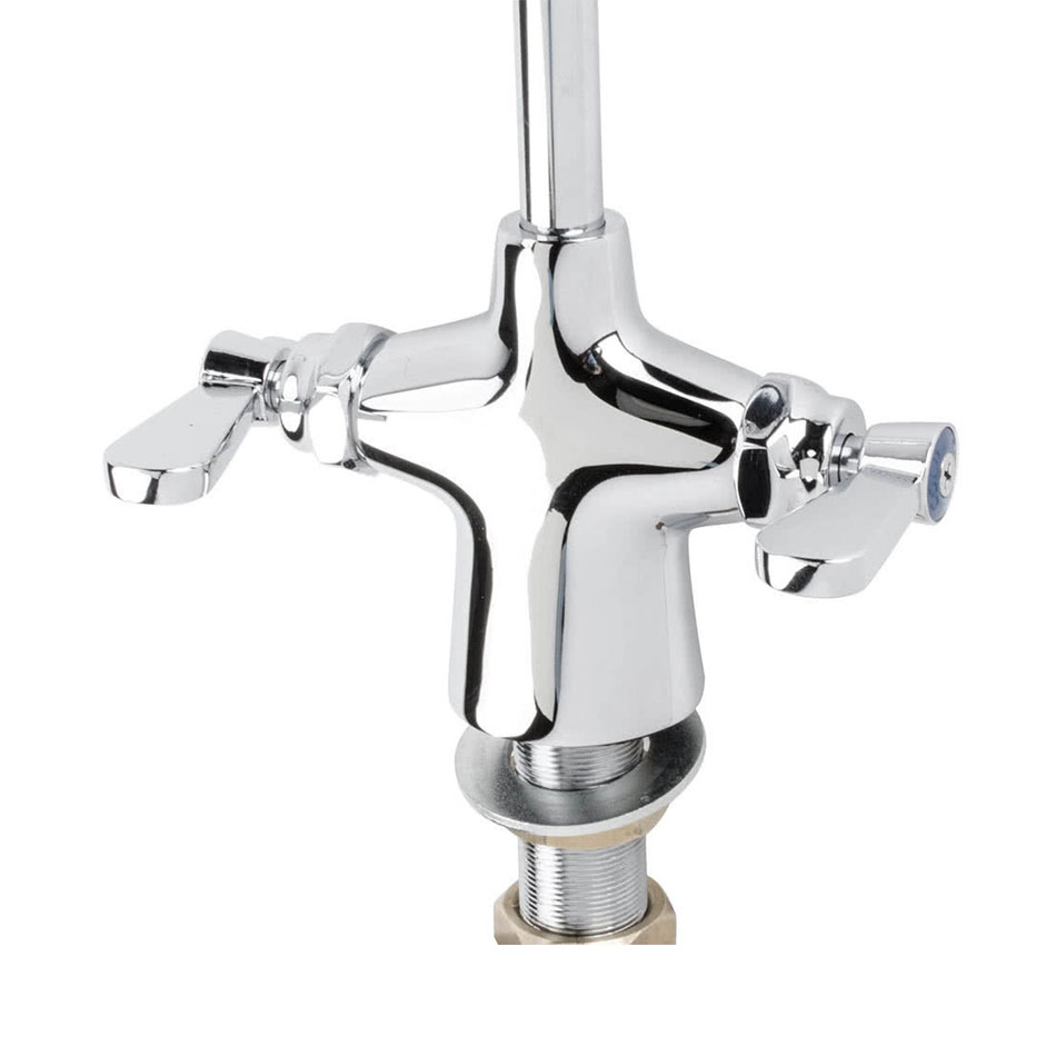 Regency 1.42 GPM Deck Mounted Pre-Rinse Faucet with Wall Bracket
