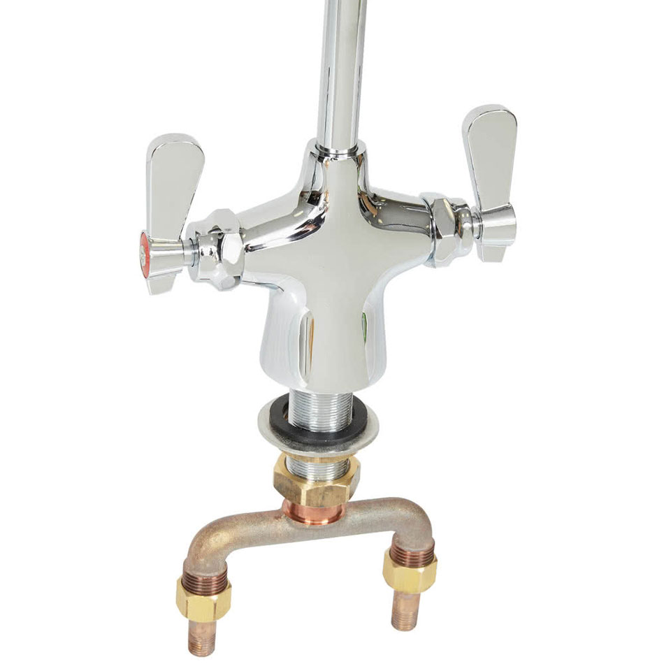 Regency 1.42 GPM Single Hole Deck Mount 44" Pre-Rinse Faucet with 4" Centers