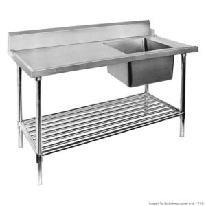 Right Inlet Single Sink