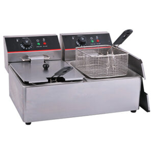 Electric Fryer Double Tank