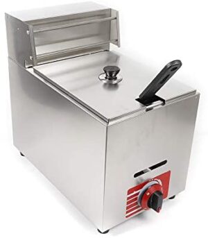 Gas fryer Single tank 6 Ltr
