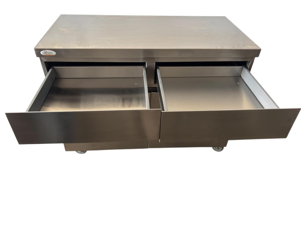 Stainless Steel Cabinet with Drawers & Doors - Image 2
