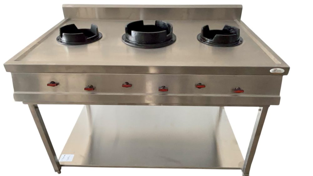SH 3-Wok Chinese Burner