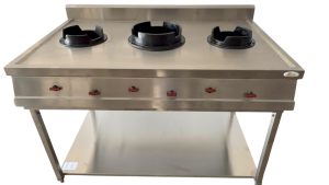 SH 3-Wok Chinese Burner