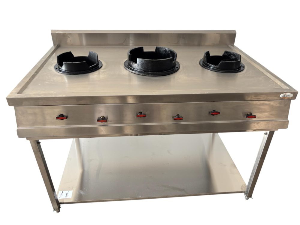 SH 3-Wok Chinese Burner - Image 3