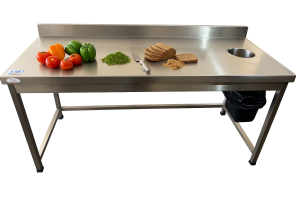 Stainless Steel Dirty Table – 5FT