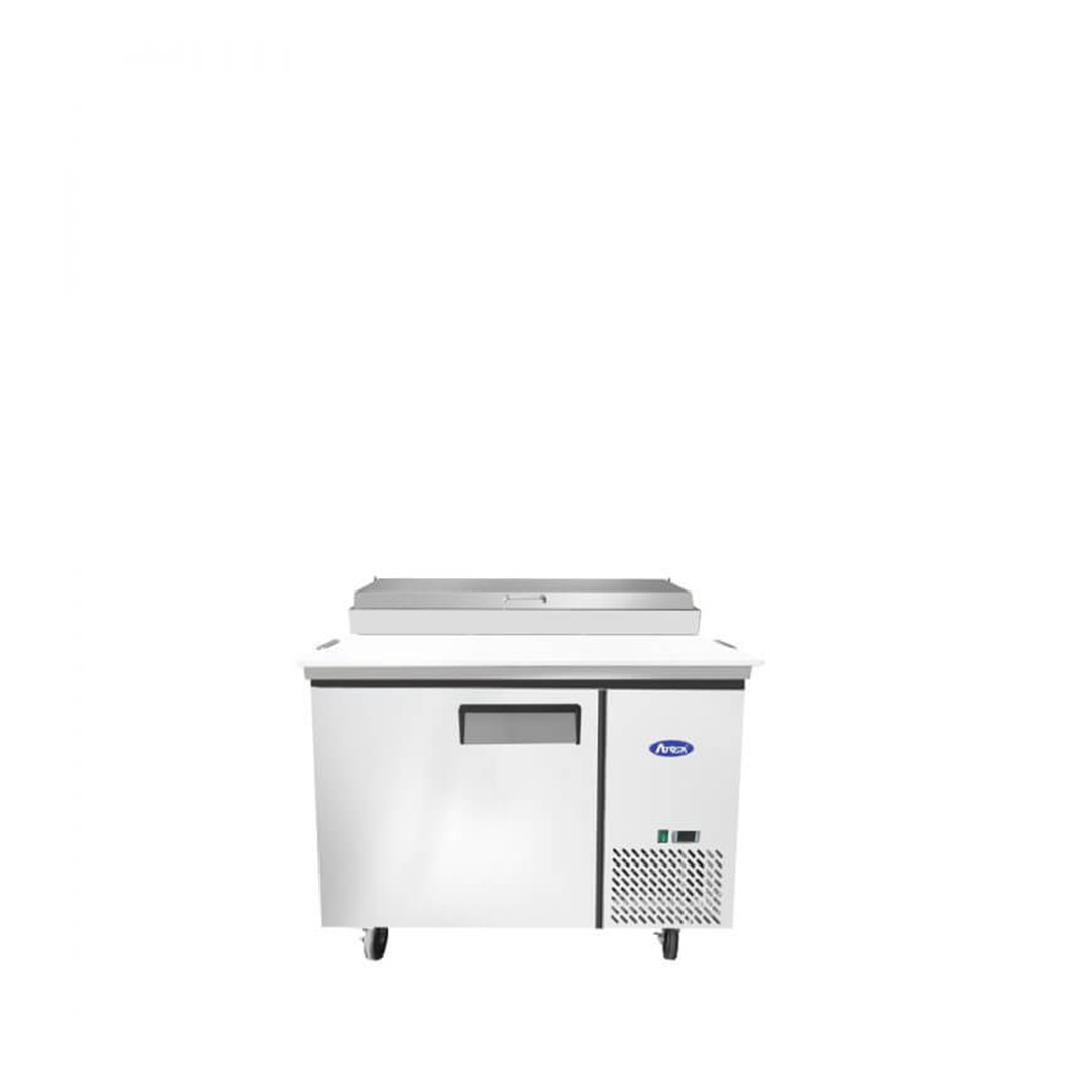 ATOSA MPF8201GR — 44″ Refrigerated Pizza Prep. Table