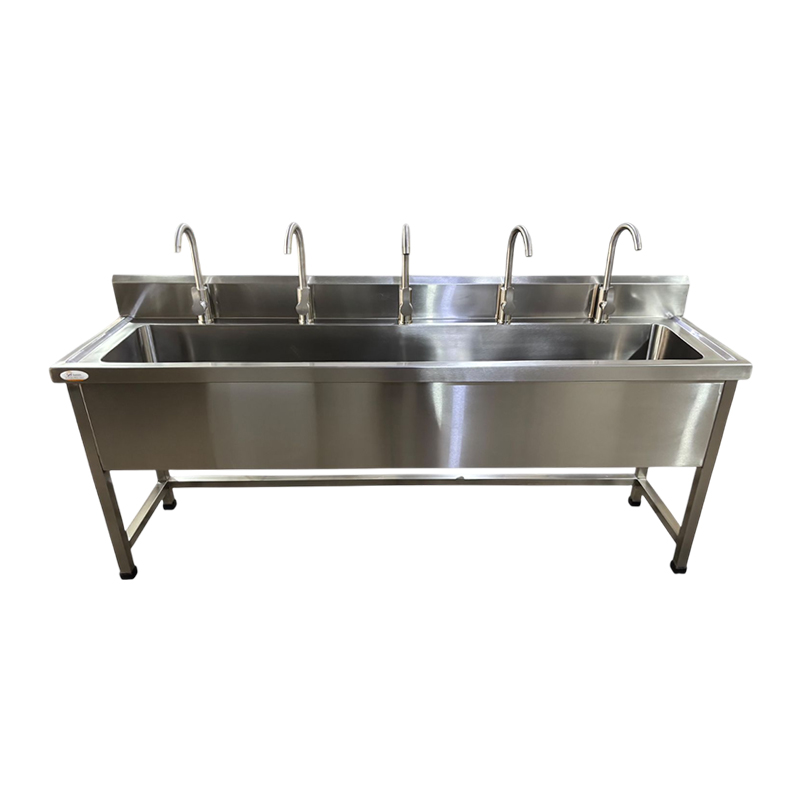 5-Tap Stainless Steel  Sink