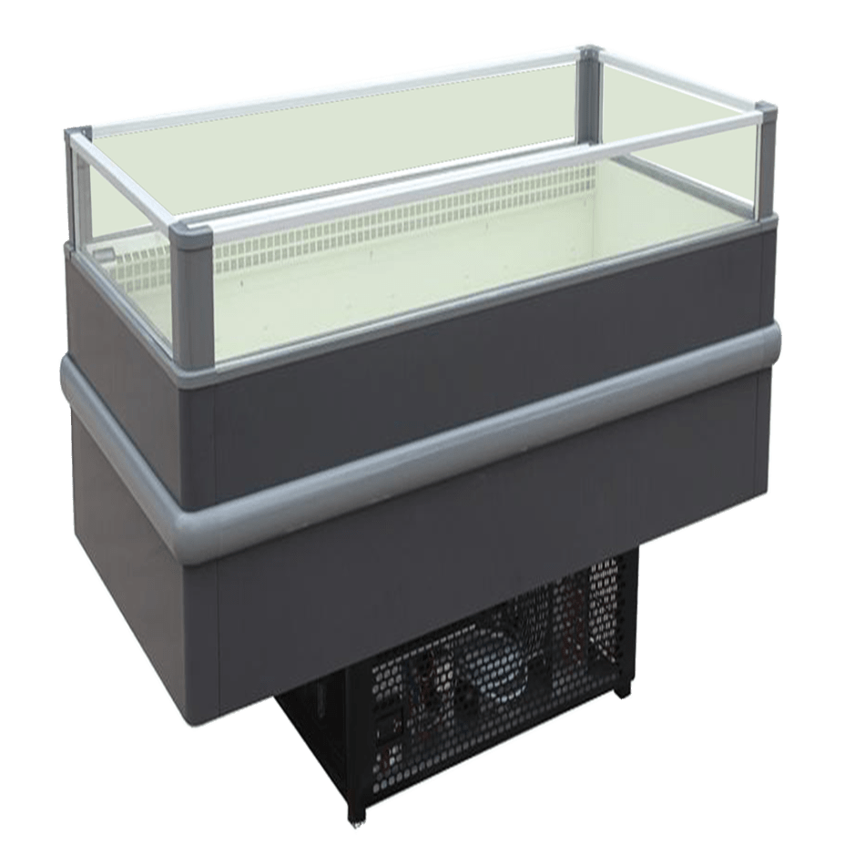 Small Island Freezer with Glass Display