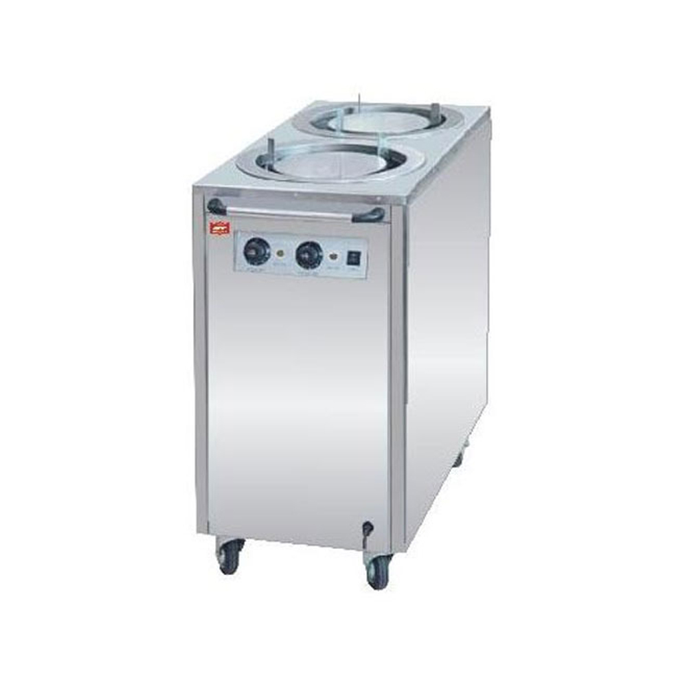 Electric Plate Warmer Cart 2-Holder - AER-2