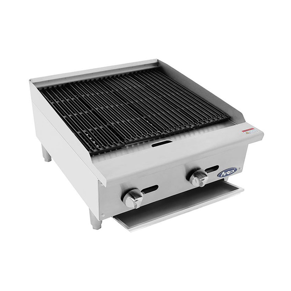 ATOSA ATCB-24 HD 24″ Char-Rock Broiler