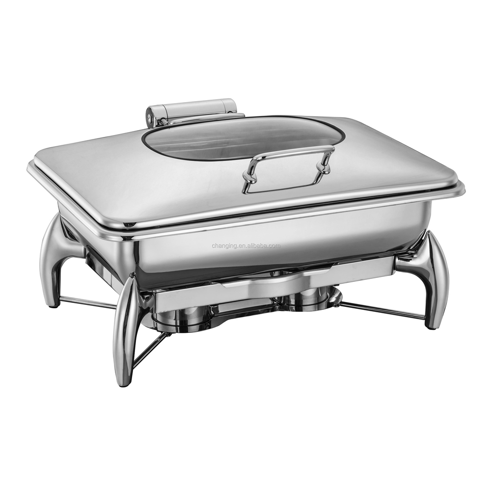 Chafing Dish Square Electric With Heater - F017