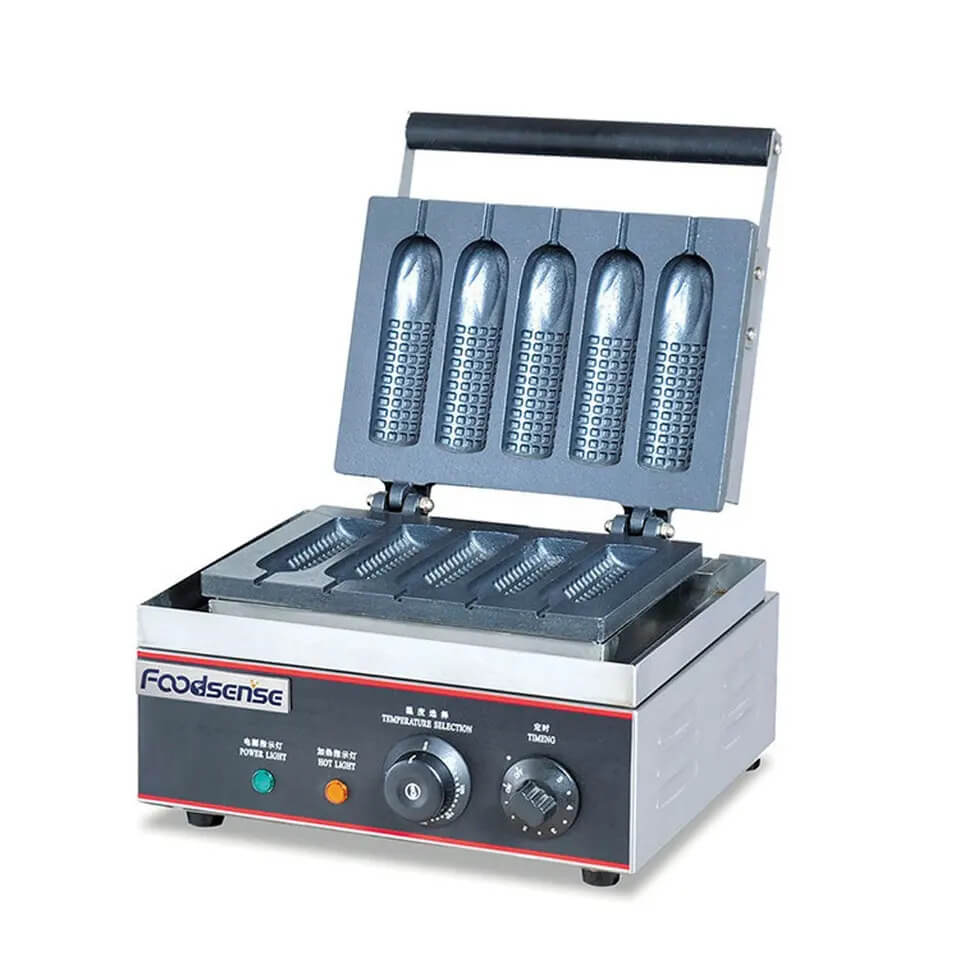 AS-5R Electric Waffle Machine (5 Slots)