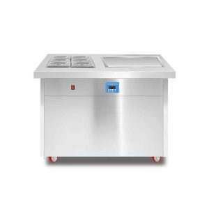 Texas Bull Fried Ice Cream Machine with GN Pans