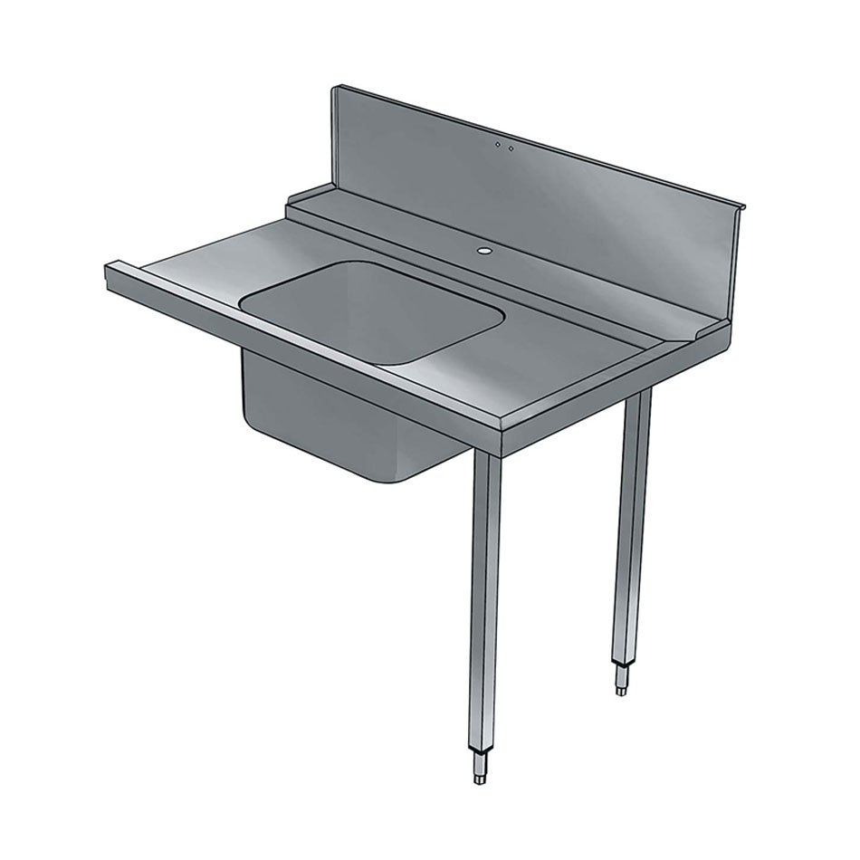 Handling System for Hood type Pre-wash Table with Bowl Right to Left
