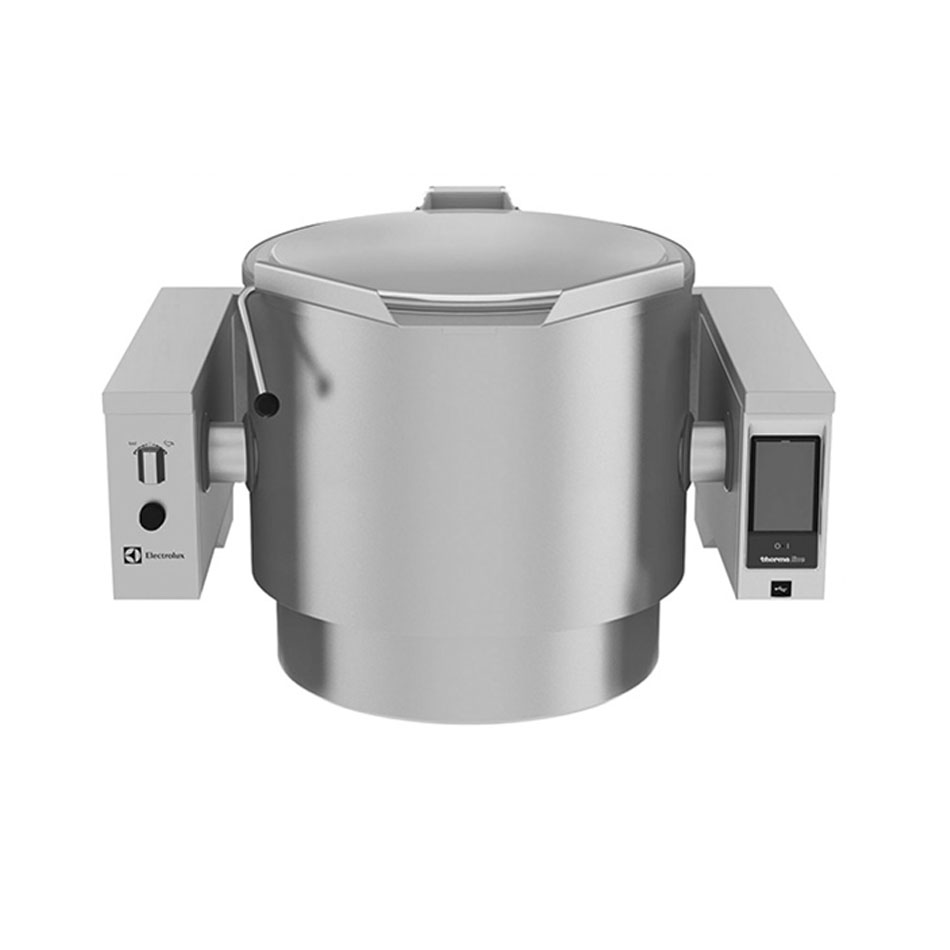 200L Wall-Mounted Electric Tilting Boiling Pan – Auto Tilt, Indirect Heat