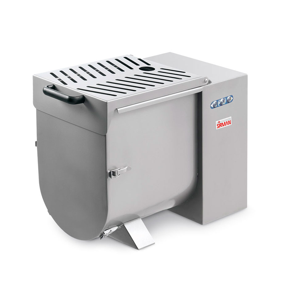 Sirman IP 30 M Meat Mixer – 30L, Stainless Steel, Front Outlet, 2HP Motor