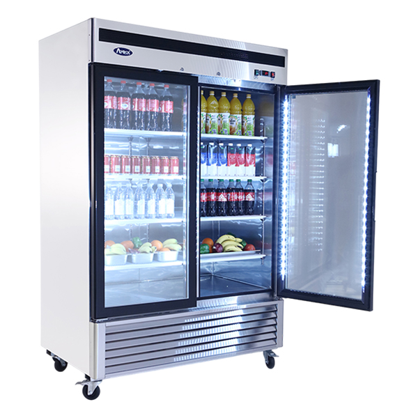 Atosa - Two (2) Glass Door Merchandiser Cooler