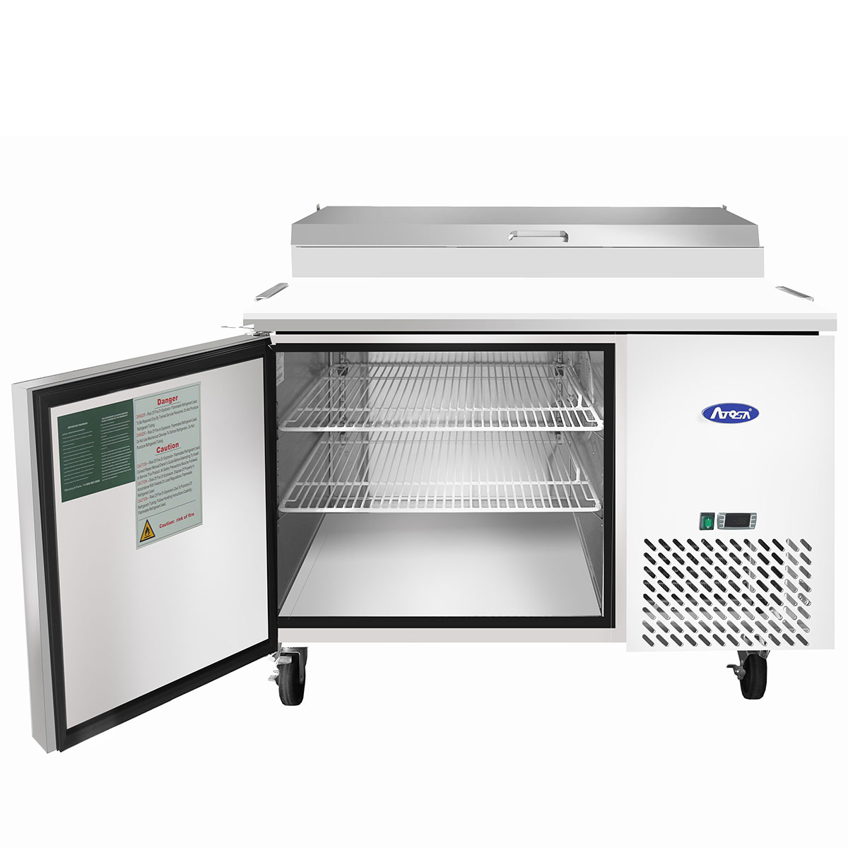 ATOSA MPF8201GR — 44″ Refrigerated Pizza Prep. Table - Image 3