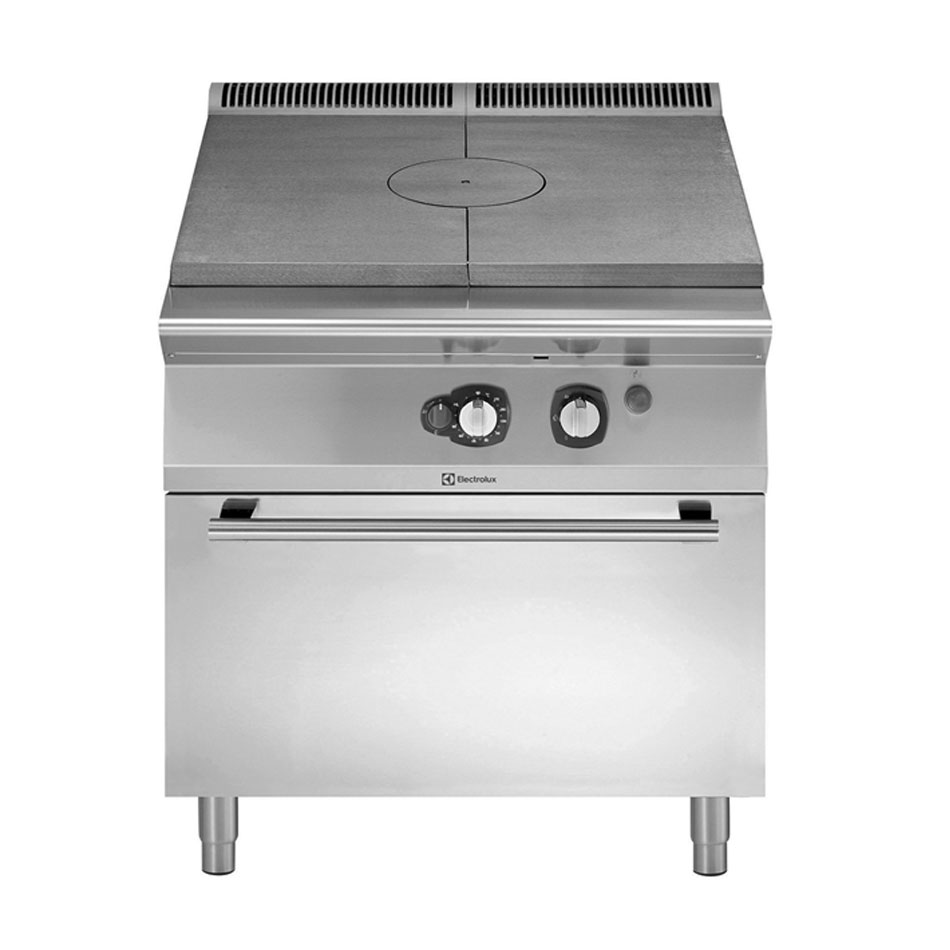 Modular Cooking Range Line 900XP Gas Solid Top on Gas Oven