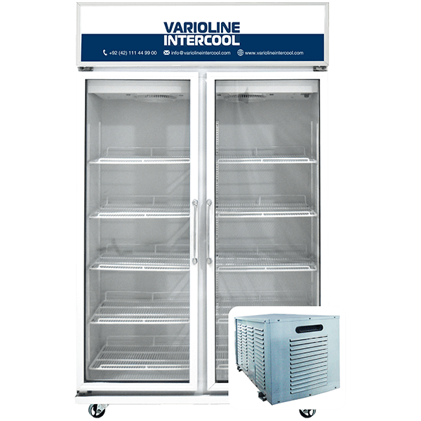 Visi Cooler [Swing Door] [2 Doors] SVC-1000 OD  [Split Type]