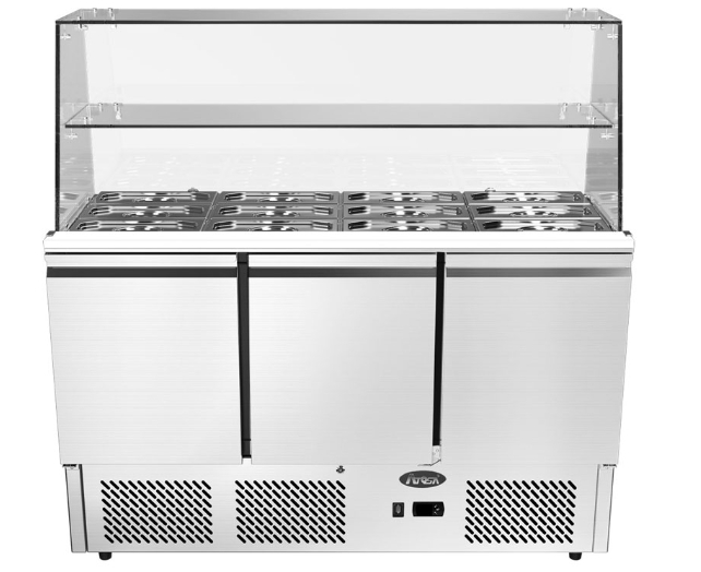 Atosa Salad GN1/1 – Right Breath Guard ESL3814GR-D