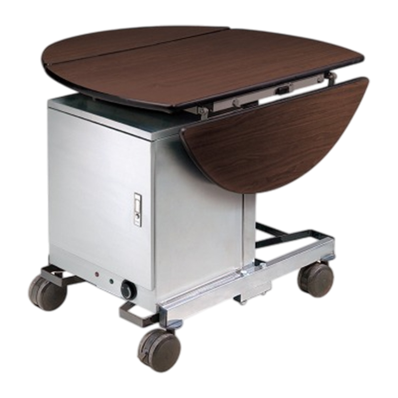 Room Service Trolley with Hot Cabinet