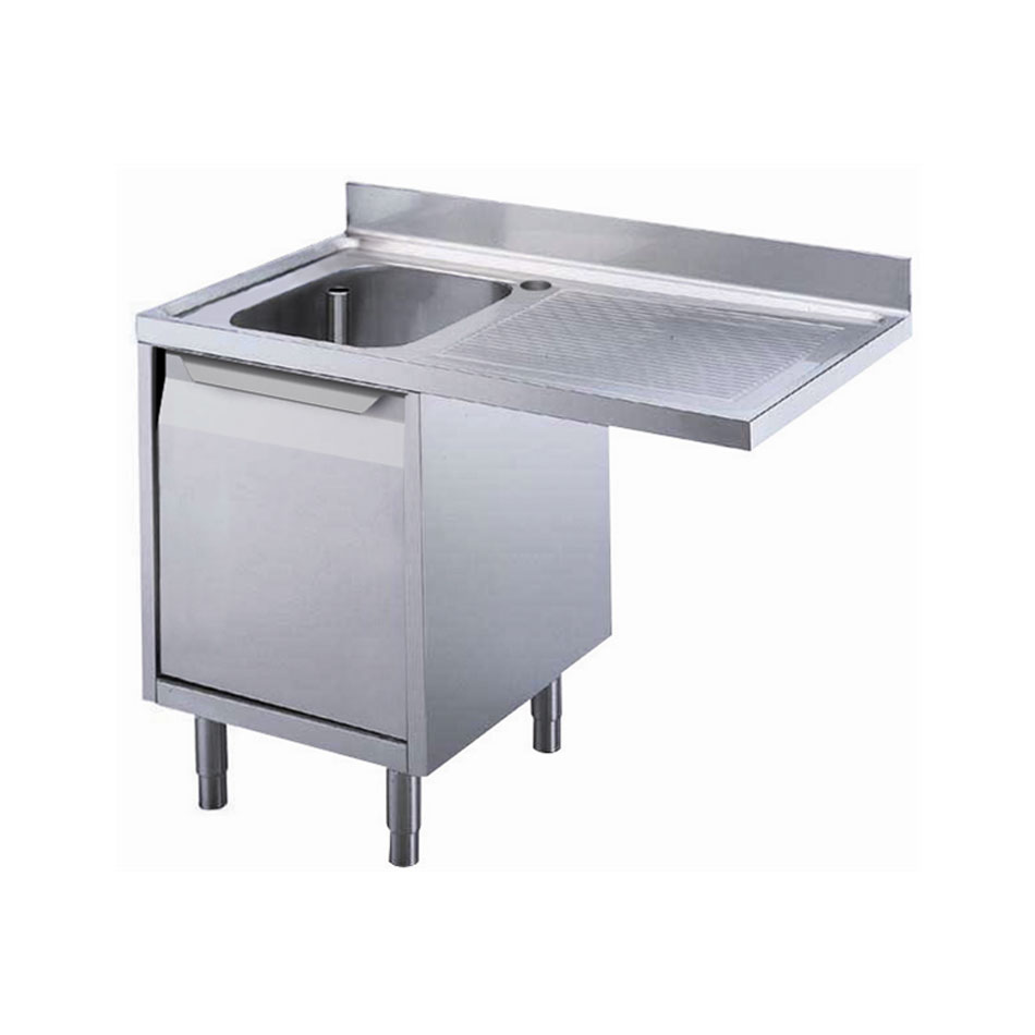Standard Preparation 1200 mm Cupboard Sink for Dishwasher and Right Drainer