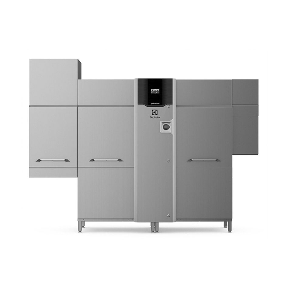 Warewashing green and clean multi-rinse Rack Type, Energy Saving Device