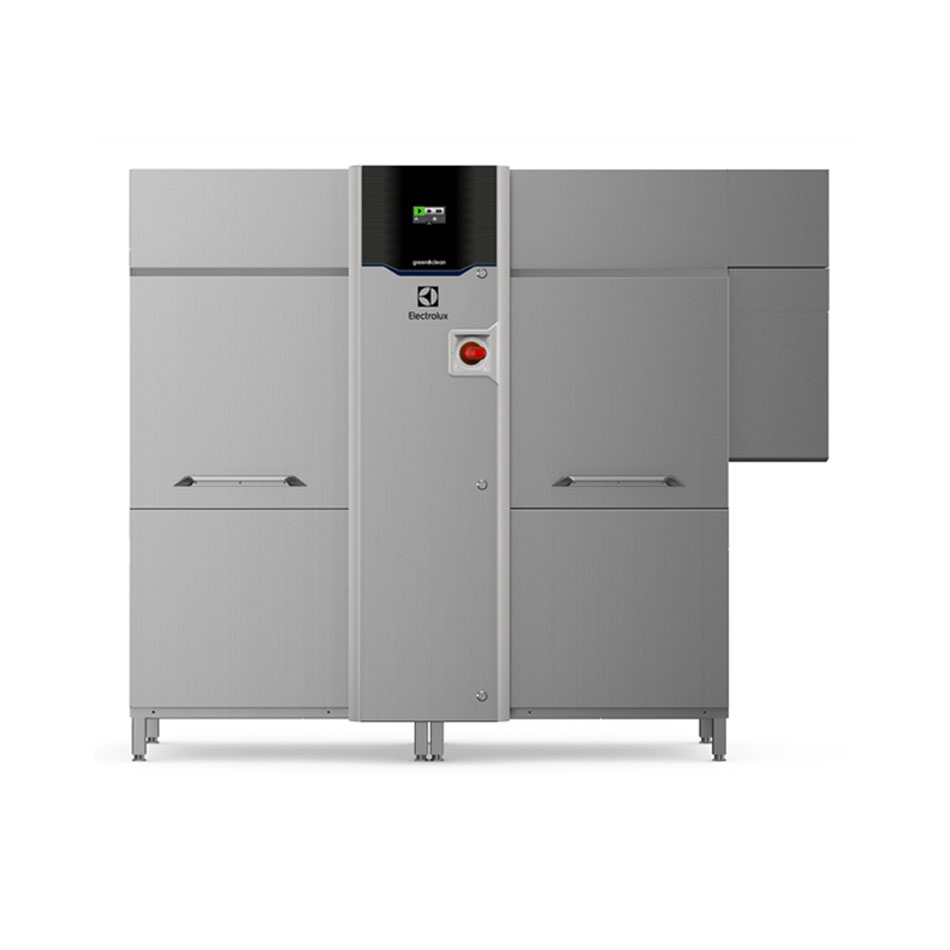 Warewashing green&clean multi-rinse Rack Type Dishwasher, Energy Saving Device, electric, 150 r/h, right>left