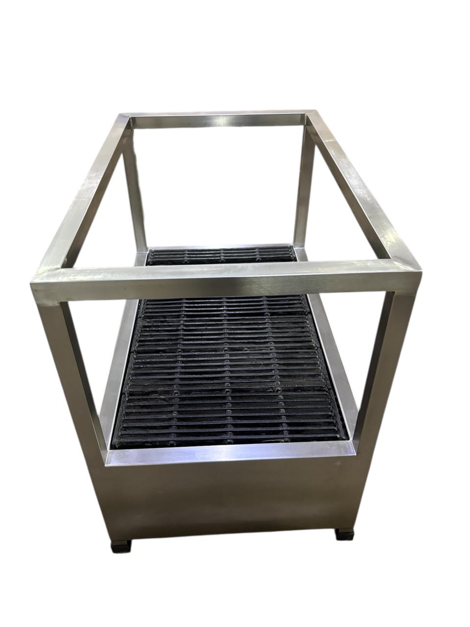 SH BBQ Pit with Table Stand - Image 3