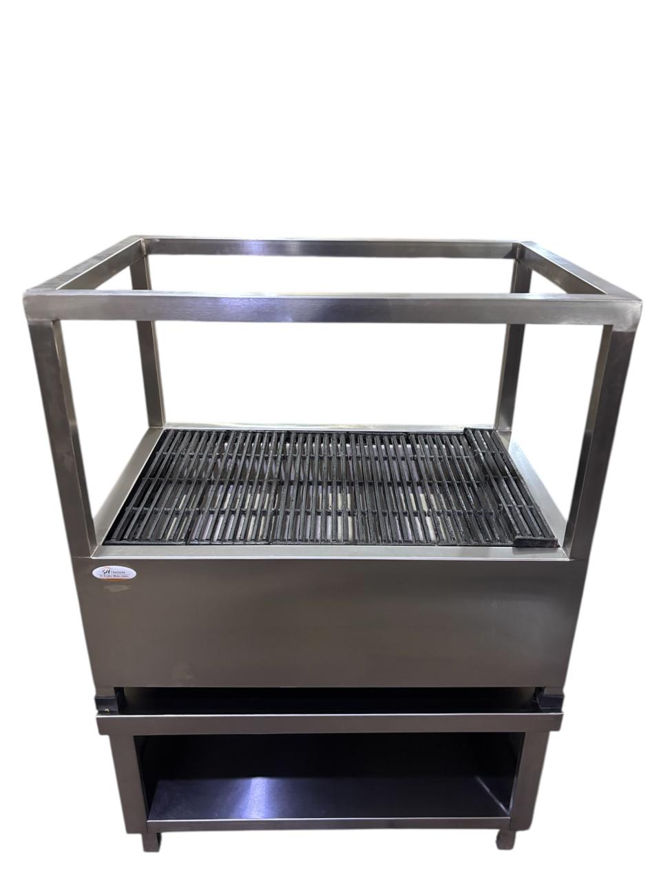 SH BBQ Pit with Table Stand - Image 4