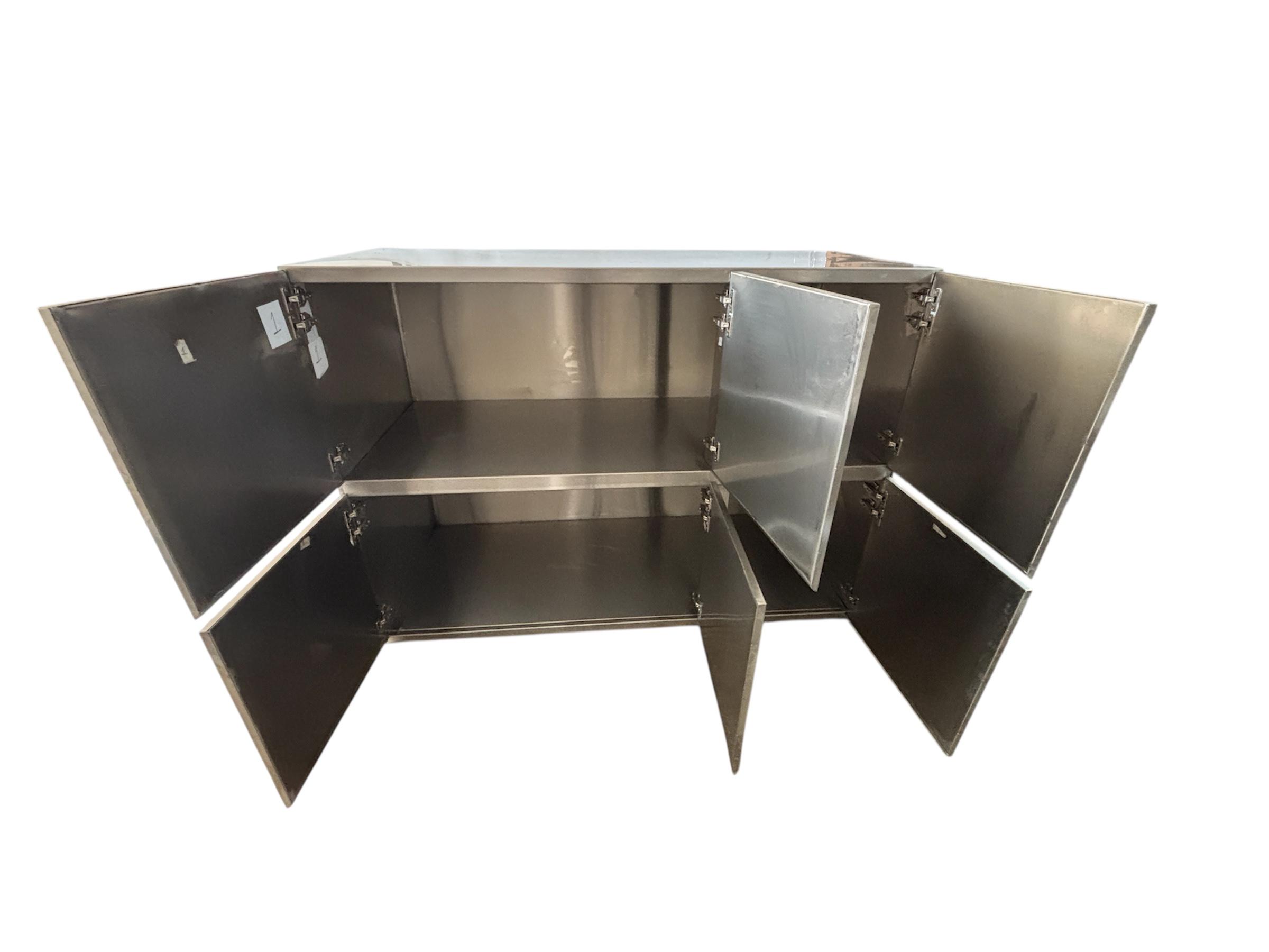 Stainless Steel Wall-Mounted Storage Cabinet - Image 2