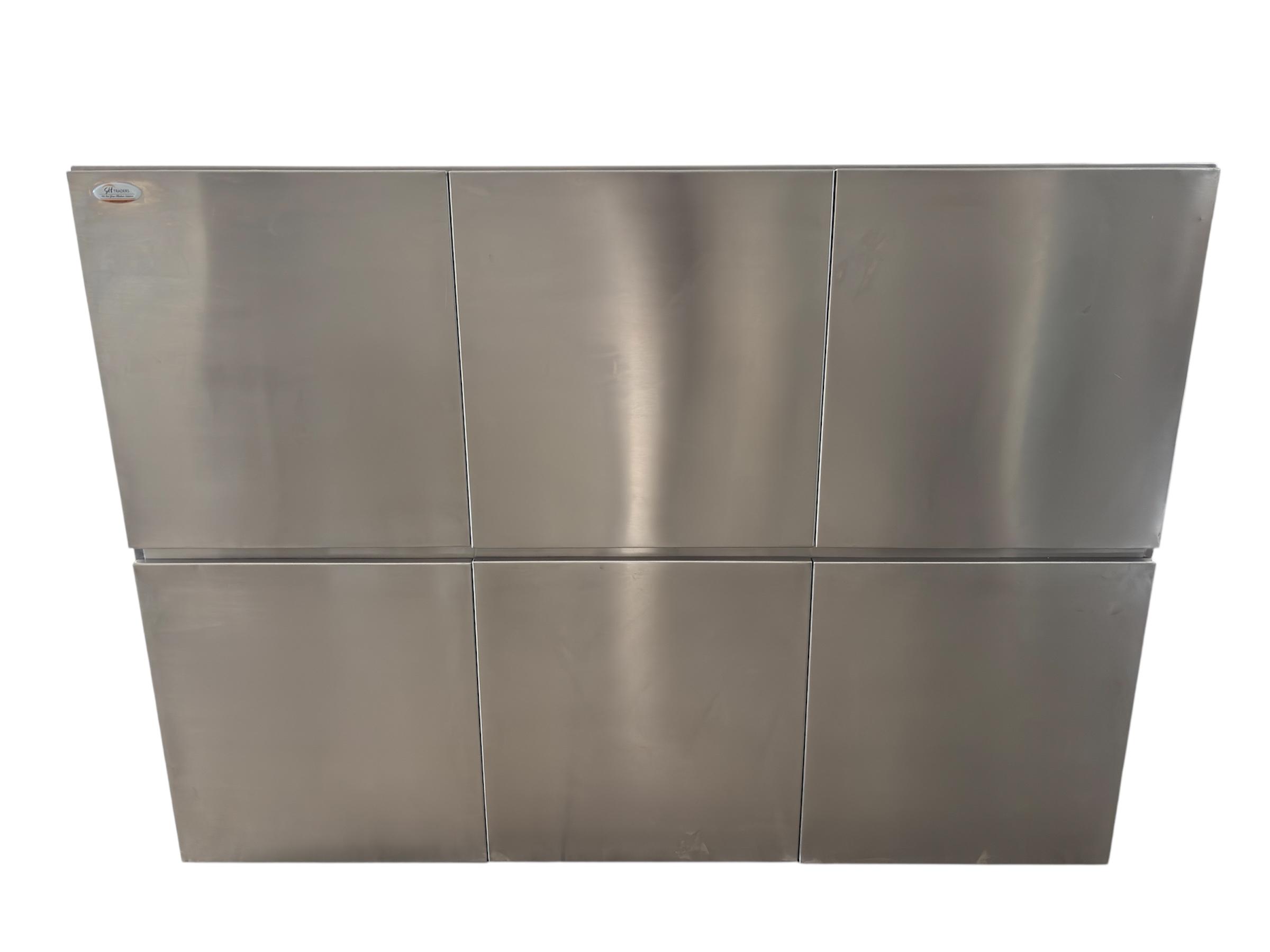 Stainless Steel Wall-Mounted Storage Cabinet