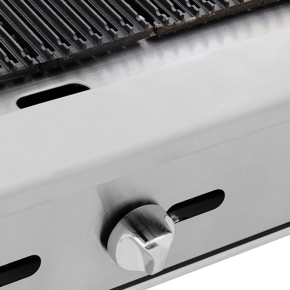 ATOSA ATCB-36 HD 36″ Char-Rock Broiler - Image 2