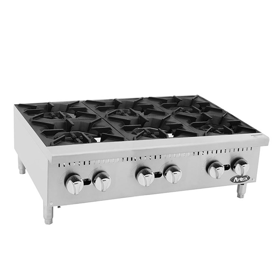 ATHP-36-6 HD 36″ Six Burner Hotplate