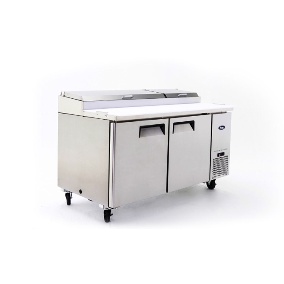 ATOSA MPF8202 Double Door Food Prep Table Fridge.
