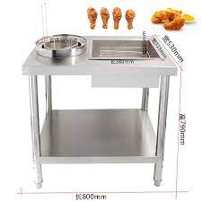 Stainless Steel Breading Table