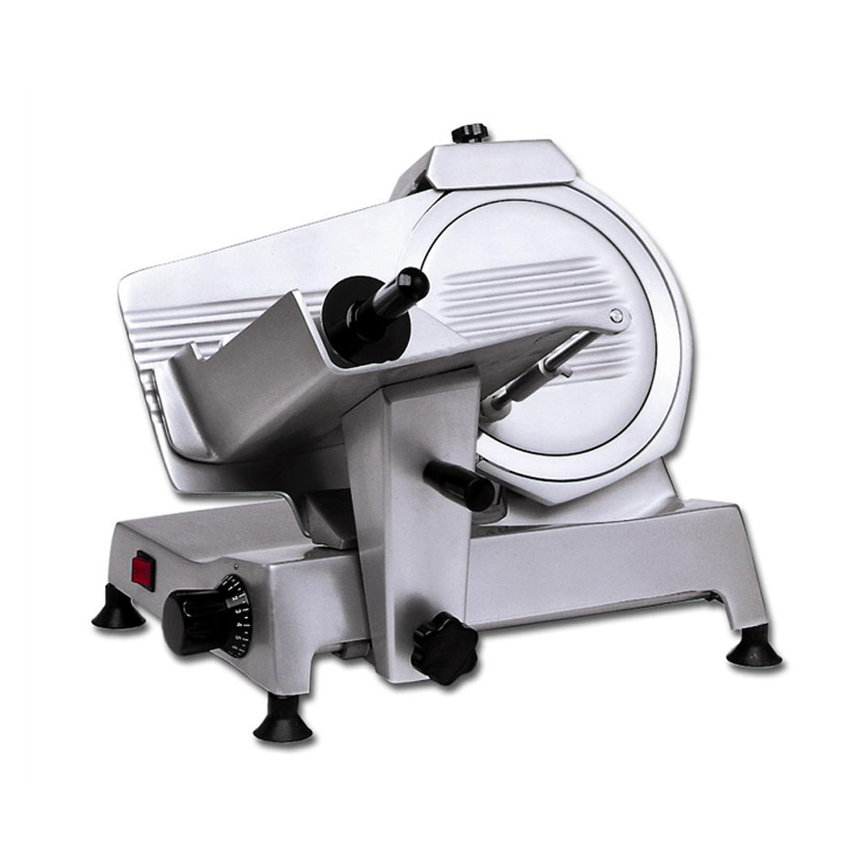 Food slicers 250 mm Light Duty Gravity Slicer, belt transmission