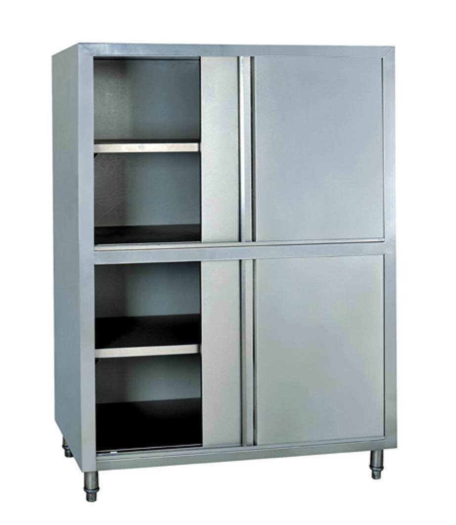 Vertical Stainless Steel Deck Food Storage Cabinet for Restaurant