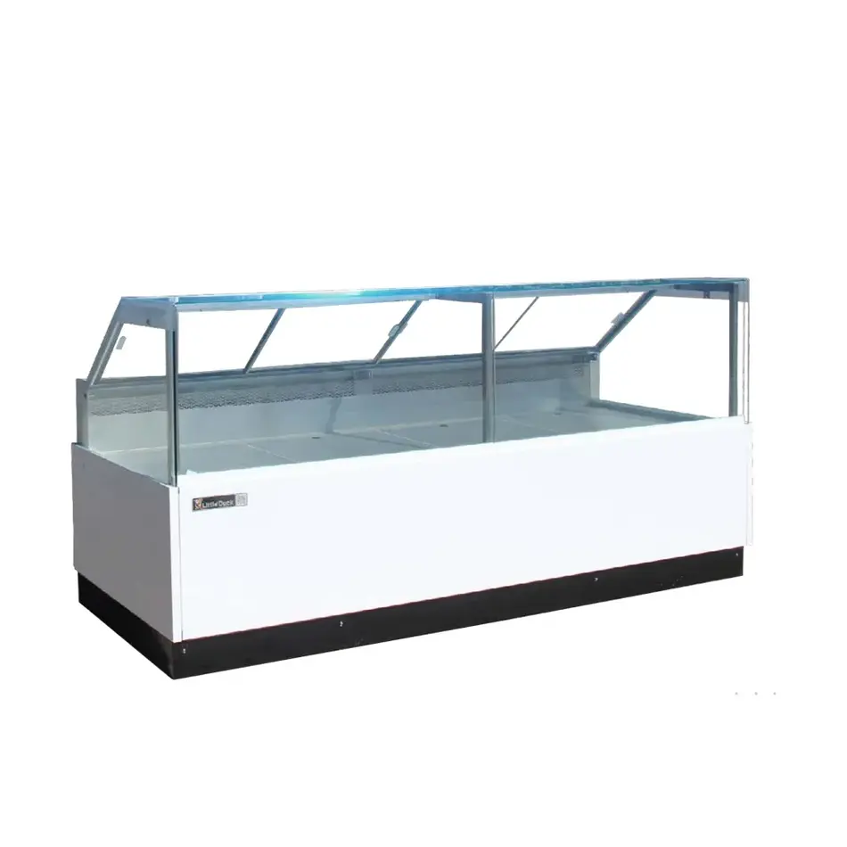Deli Showcase flat glass