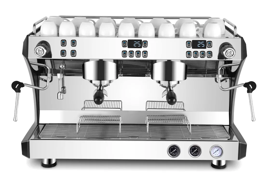 Gemilai Commercial Espresso Coffee Machine CRM3120C Two-group