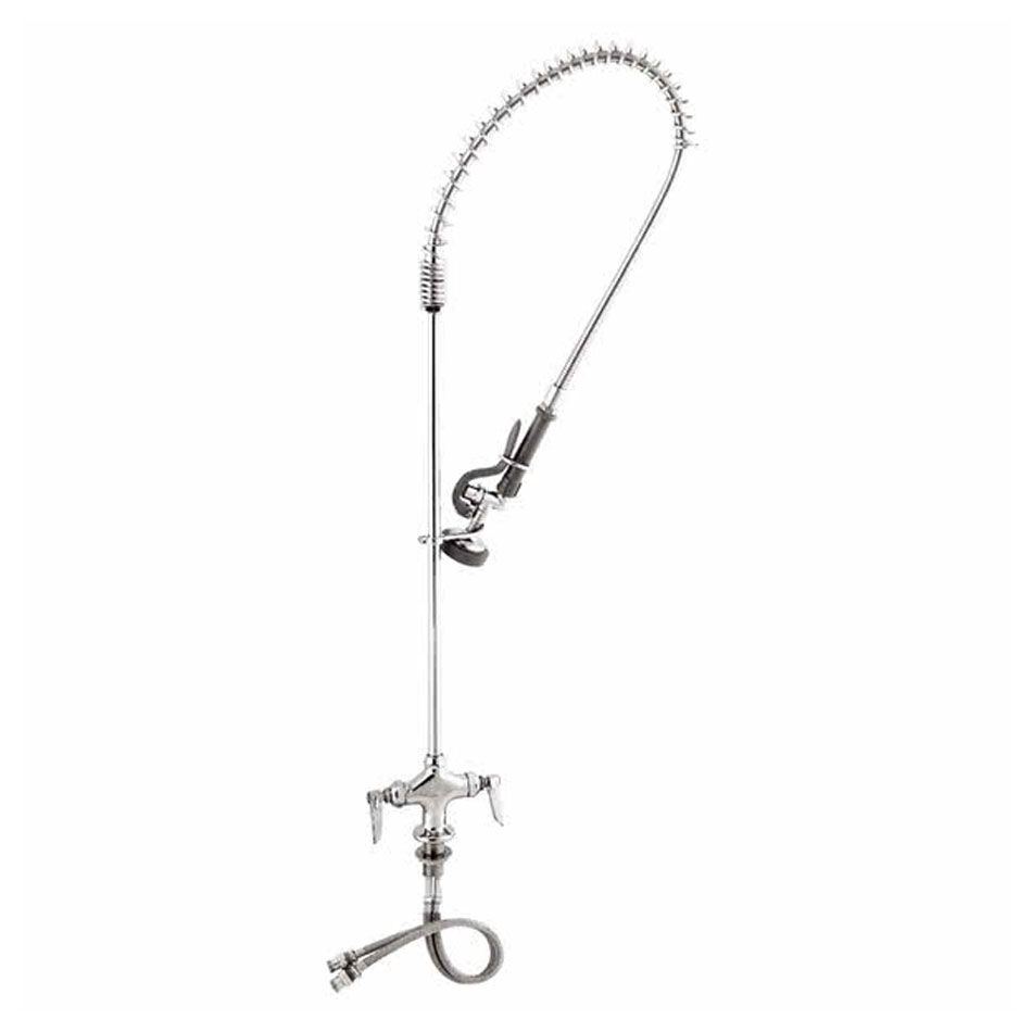 T&S B-0113 Deck Mounted Single Base Pre-Rinse Faucet