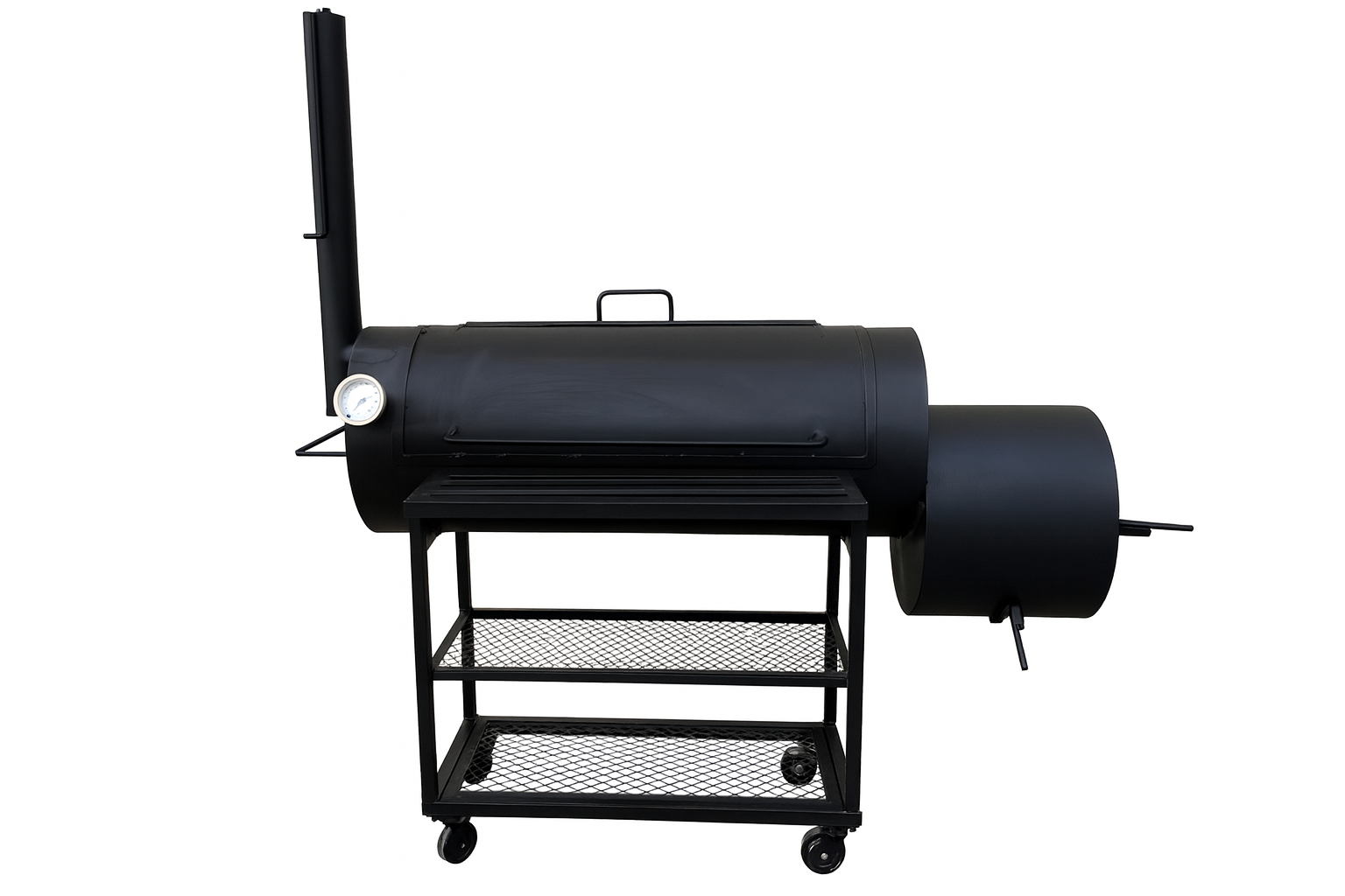 SH Black Steel Grill & Smoker