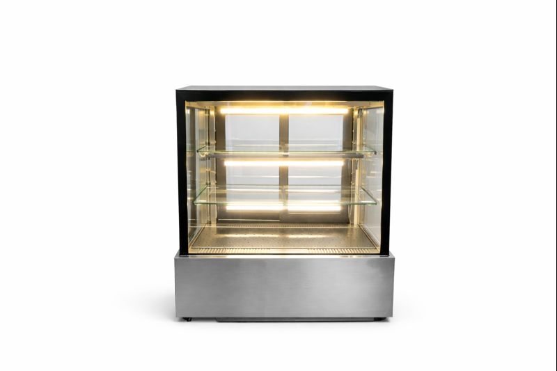 Glass Front  Refrigerated Cake Display