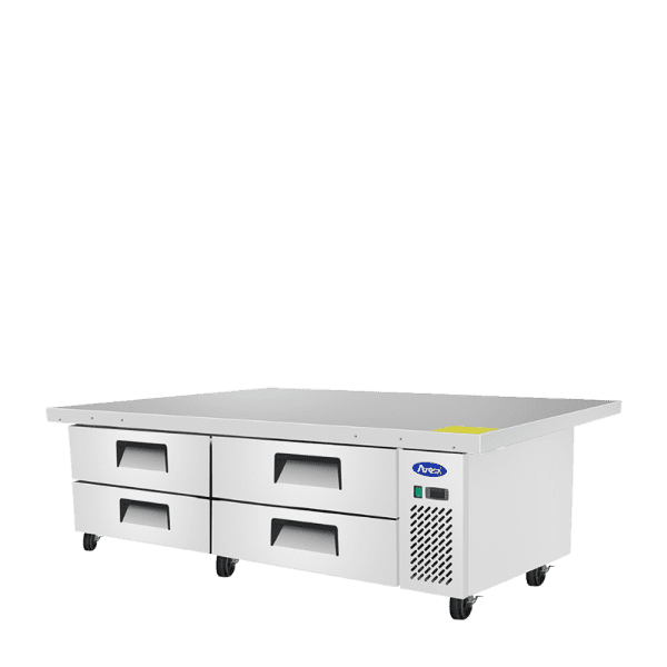 MGF8454GR — 76″ Refrigerated Chef Base, Extended Top