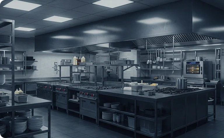 Equipment to open a fast food restaurant